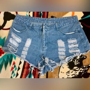 SHEIN Jean Shorts plus size 2XL